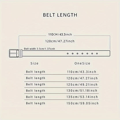 Mens Braided Leather Belt Retro Casual Business Waist Strap