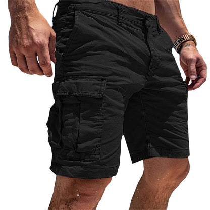 Mens Cargo Shorts Casual Outdoor Summer Utility Shorts
