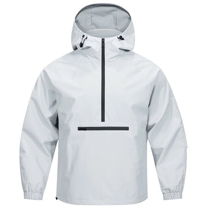 Mens Hooded Softshell Jacket Breathable Outdoor Casual Coat