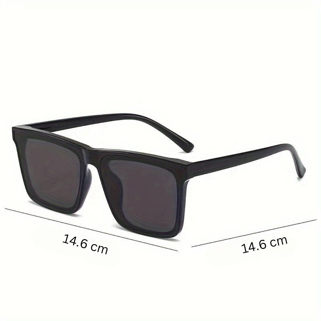 Mens Lightweight Sunglasses Casual Polycarbonate Fashion Eyewear