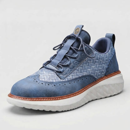 Men's Oxford Comfort Sneakers Breathable Orthopedic Casual Shoes