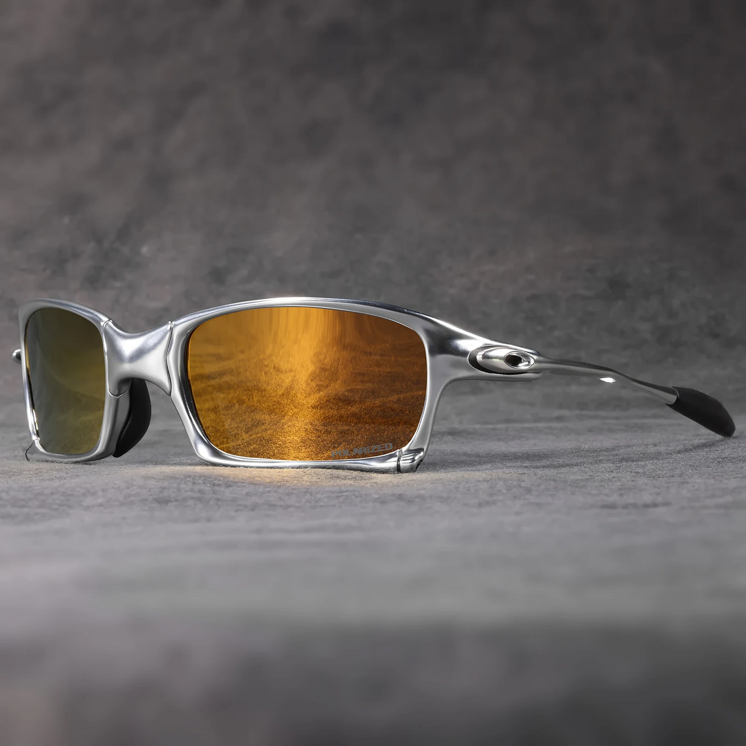 Mens Polarized Sports Sunglasses Lightweight Metal Outdoor Eyewear