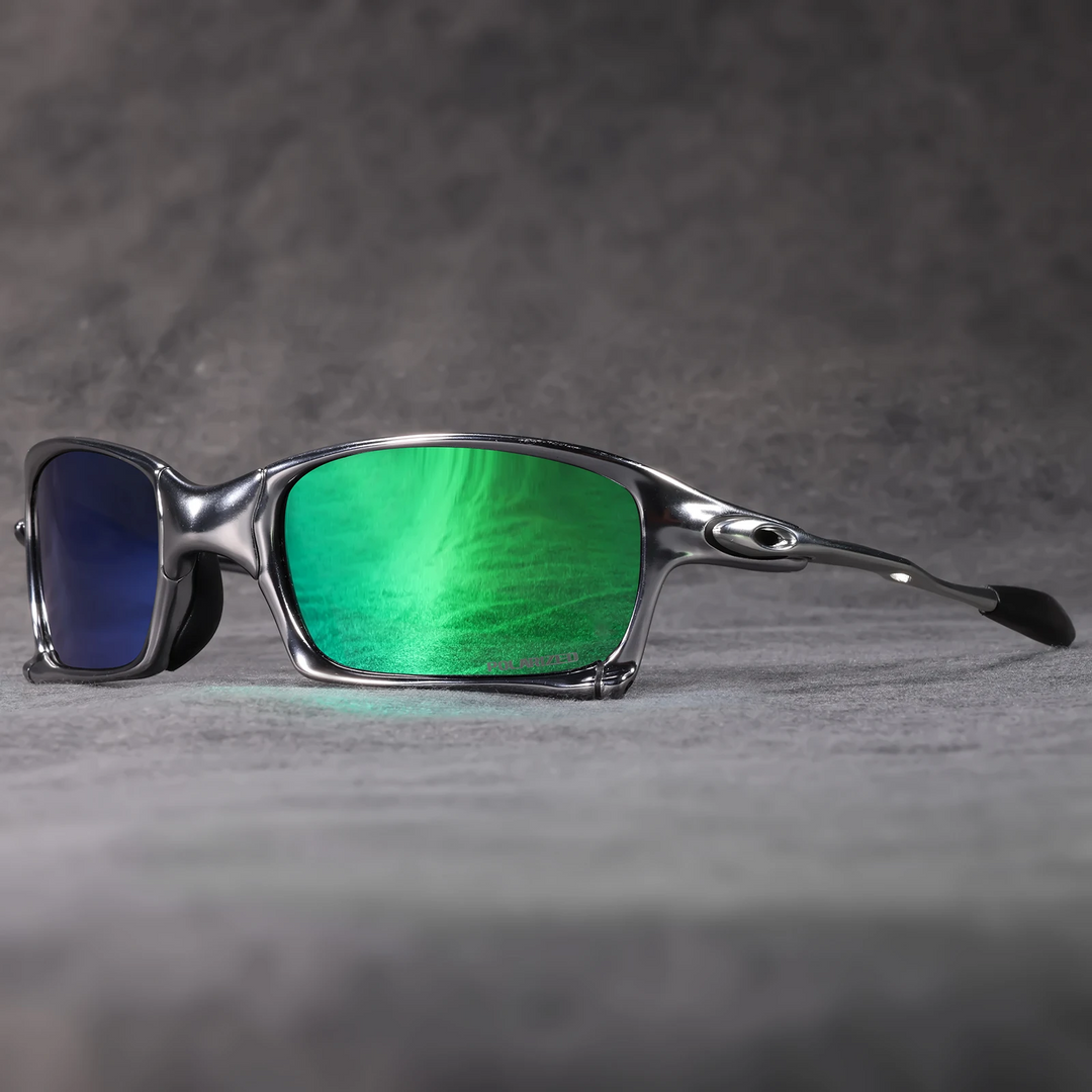 Mens Polarized Sports Sunglasses Lightweight Metal Outdoor Eyewear