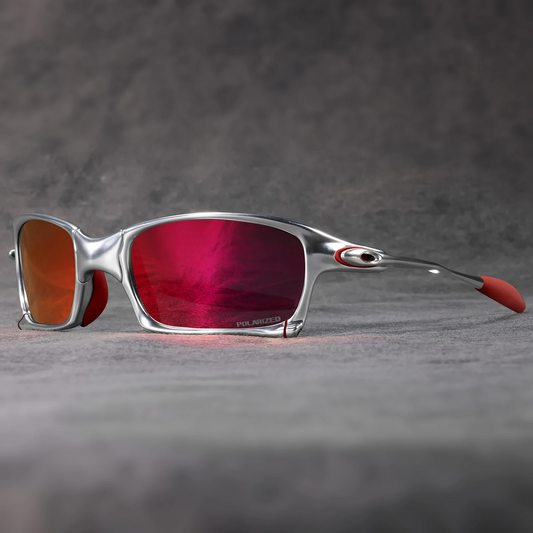 Mens Polarized Sports Sunglasses Lightweight Metal Outdoor Eyewear