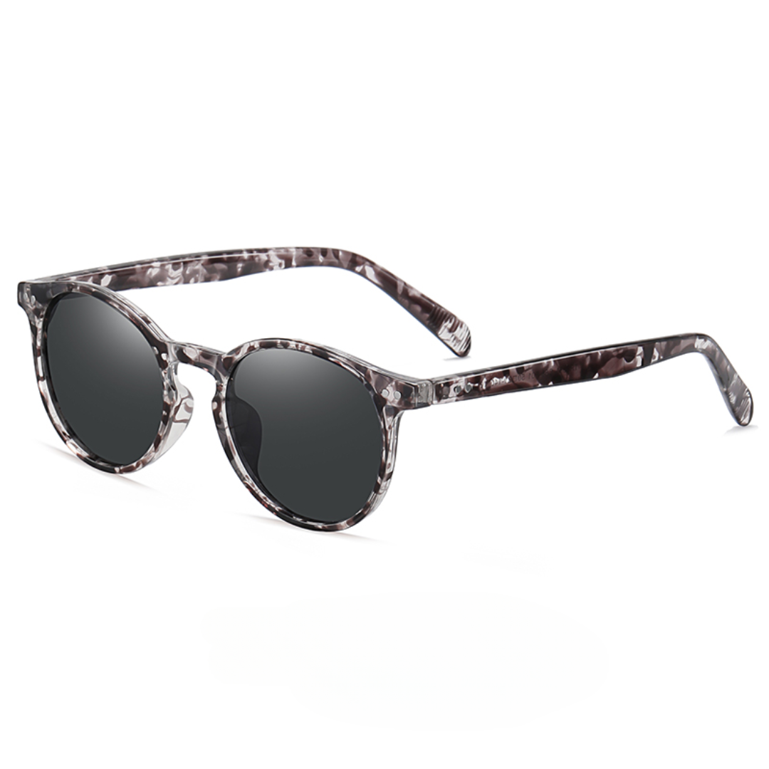 Mens Retro Round Sunglasses Polarized Vintage UV400 Eyewear