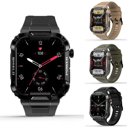 Mens Smartwatch Fitness Tracker Bluetooth Sports Watch Waterproof
