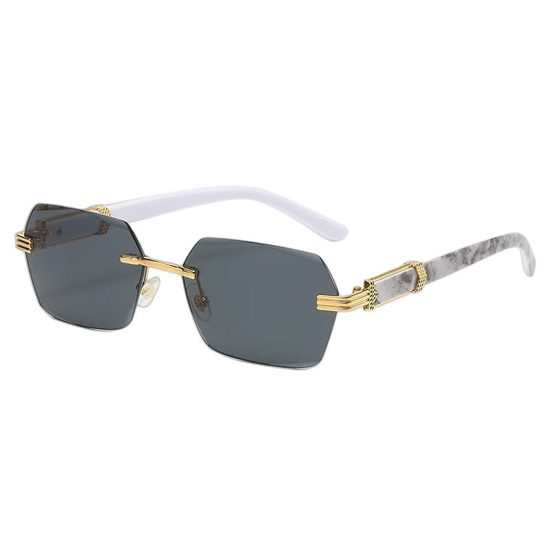 Mens Vintage Sunglasses Metal Frame Casual Retro Eyewear