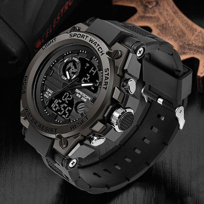 Military Sports Watch Waterproof Analog Digital Wristwatch