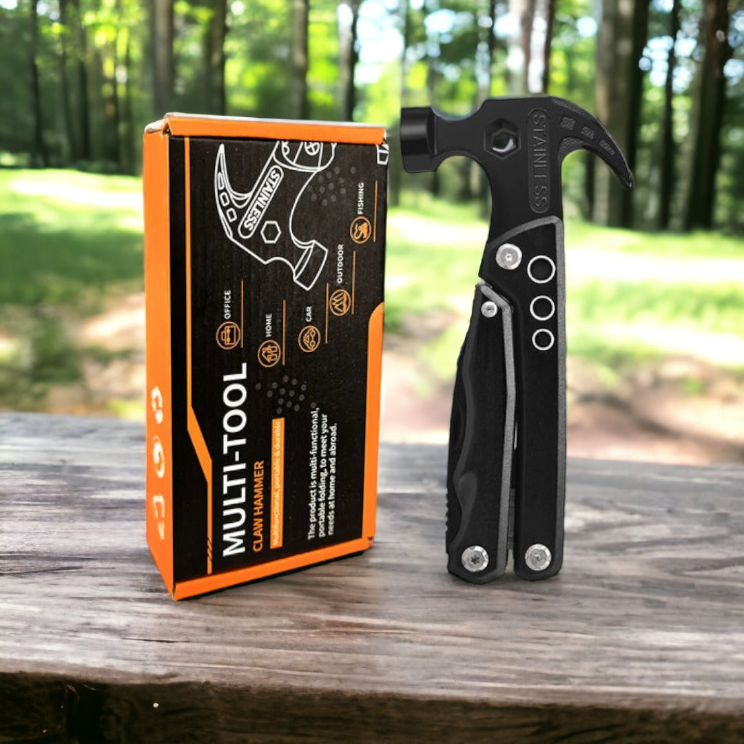 Multifunction Survival Hammer Tool Stainless Steel