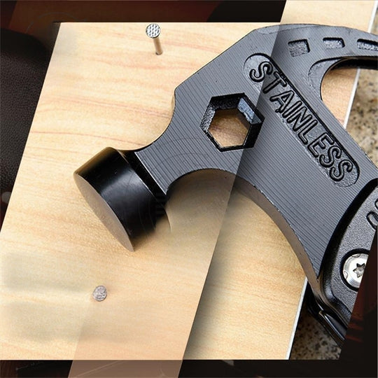 Multifunction Survival Hammer Tool Stainless Steel