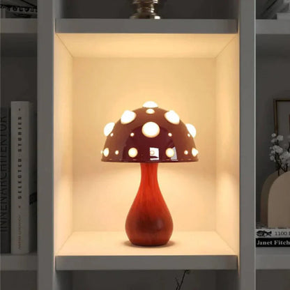 Mushroom LED Table Lamp Nature Inspired Ambient Lighting