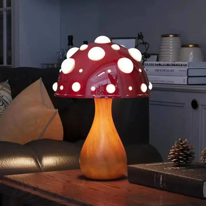 Mushroom LED Table Lamp Nature Inspired Ambient Lighting
