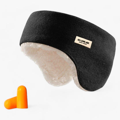Noise Reducing Faux Fur Ear Warmers Adjustable Winter Earmuffs