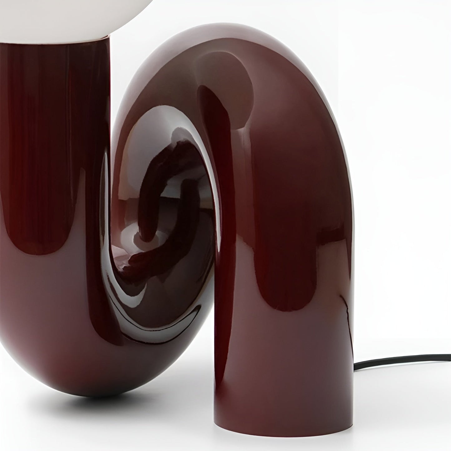 Nordic Glass Table Lamp Wireless Charging Desk Light