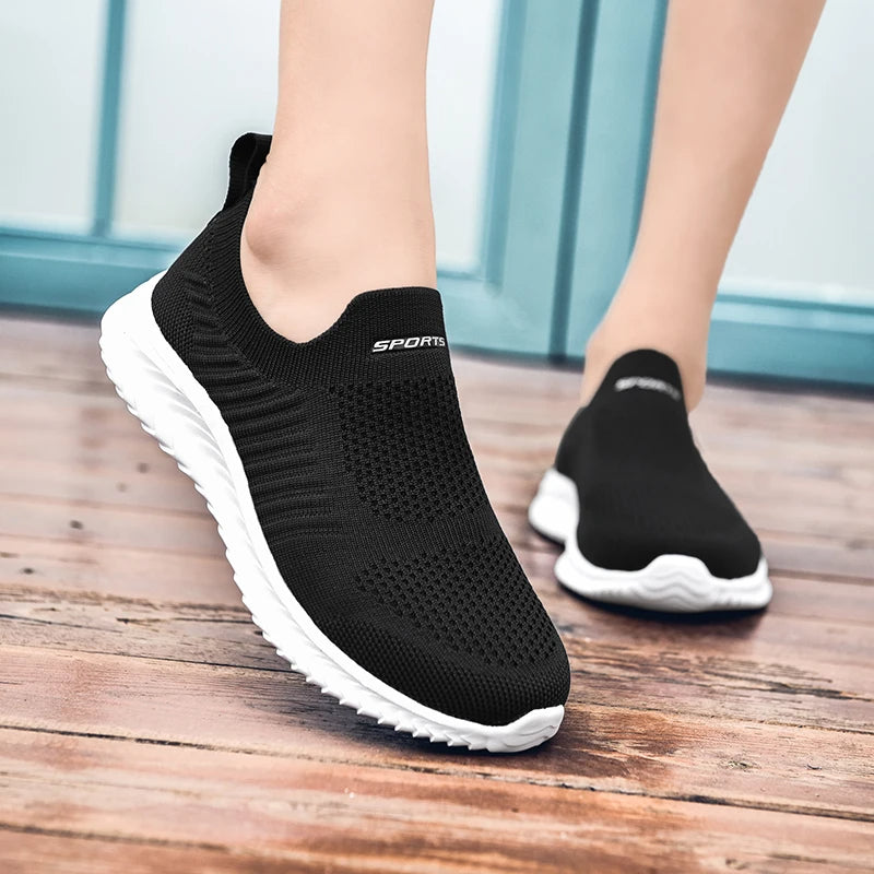 Orthopedic Slip On Walking Shoes with Arch Support Comfort Fit