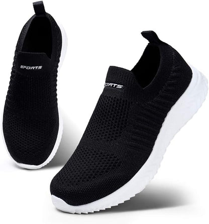 Orthopedic Slip On Walking Shoes with Arch Support Comfort Fit