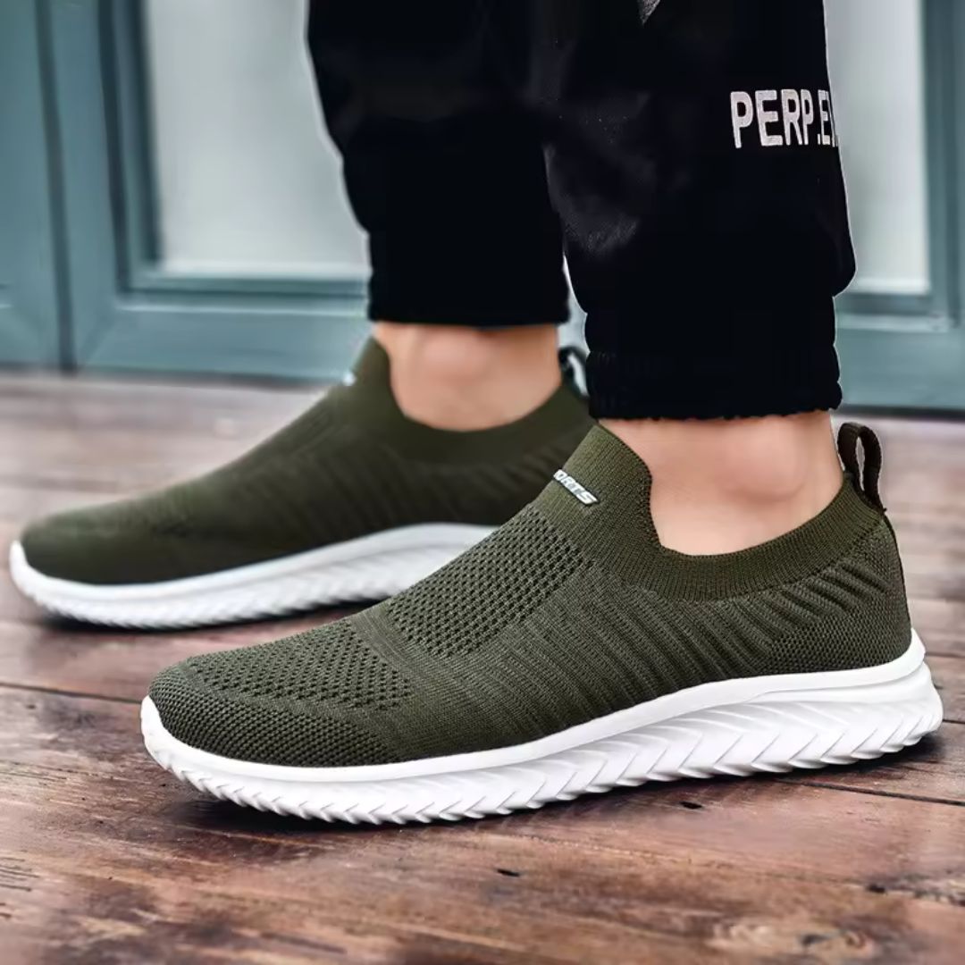Orthopedic Slip On Walking Shoes with Arch Support Comfort Fit