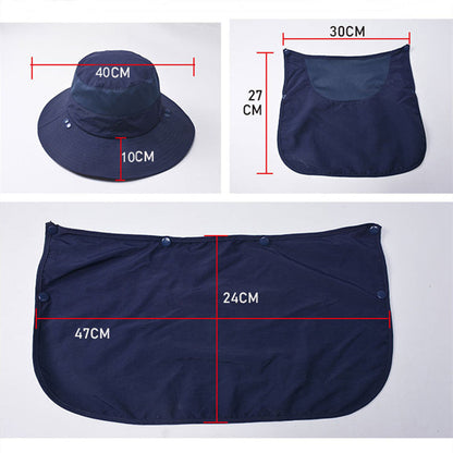 Outdoor Fishing Hat UV Protection Waterproof Adventure Cap