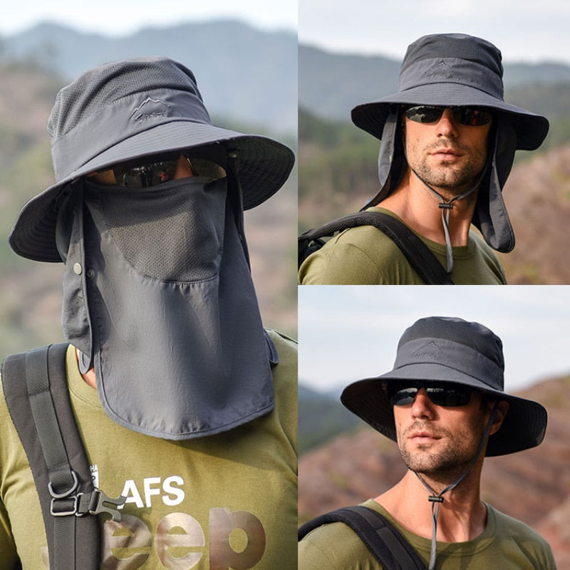 Outdoor Fishing Hat UV Protection Waterproof Adventure Cap