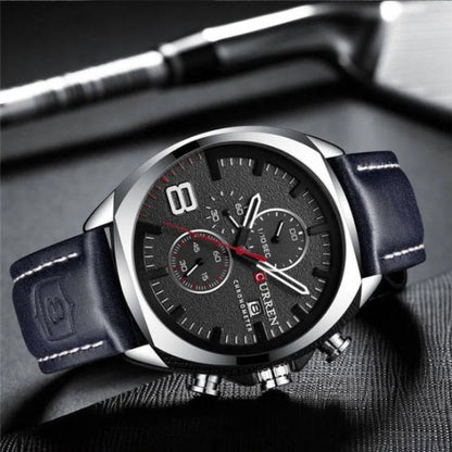 Outdoor Tactical Sports Watch for Men with Rugged Military Style and Quartz Accuracy