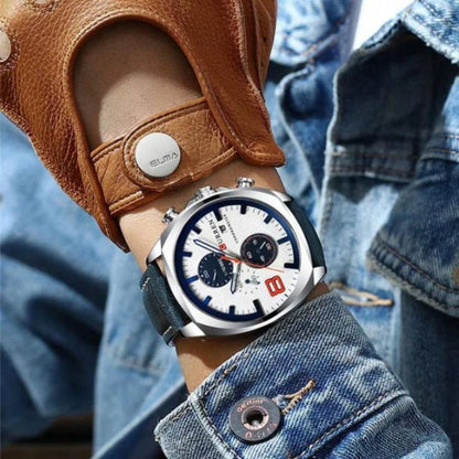 Outdoor Tactical Sports Watch for Men with Rugged Military Style and Quartz Accuracy