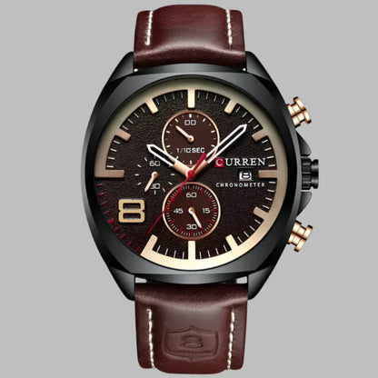 Outdoor Tactical Sports Watch for Men with Rugged Military Style and Quartz Accuracy