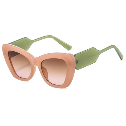 Oversized Cat Eye Sunglasses Womens UV400 Fashion Eyewear