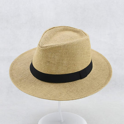 Panama Straw Hat Toquilla Summer Lightweight Breathable Sun Hat