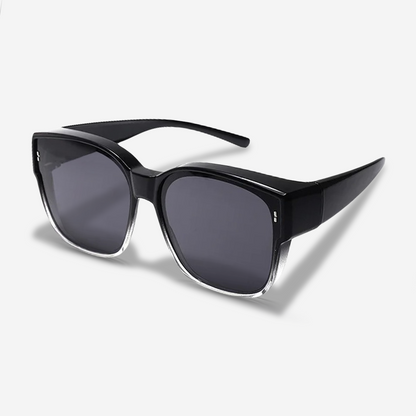 Polarized Fit Over Sunglasses UV400 Glare Protection Eyewear For Prescription Glasses