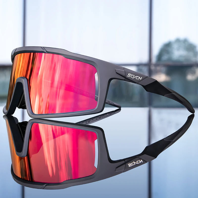 Polarized Sports Sunglasses UV Protection Lightweight Grip Frame