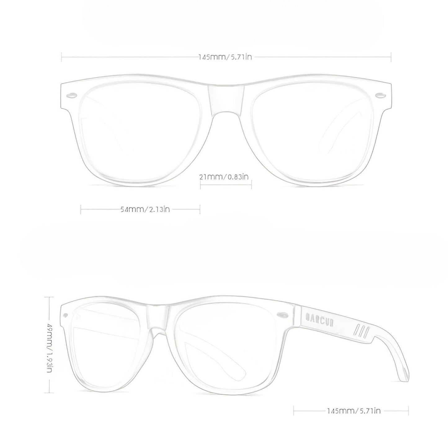 Polarized Wooden Temple Sunglasses UV400 Retro Unisex Eyewear