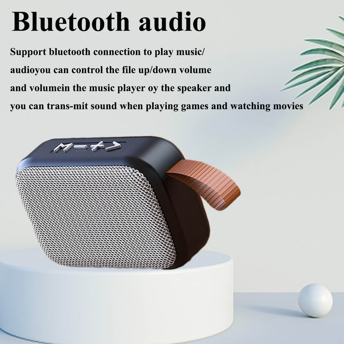 Portable Bluetooth Speaker 3D Stereo HiFi Wireless Music Player