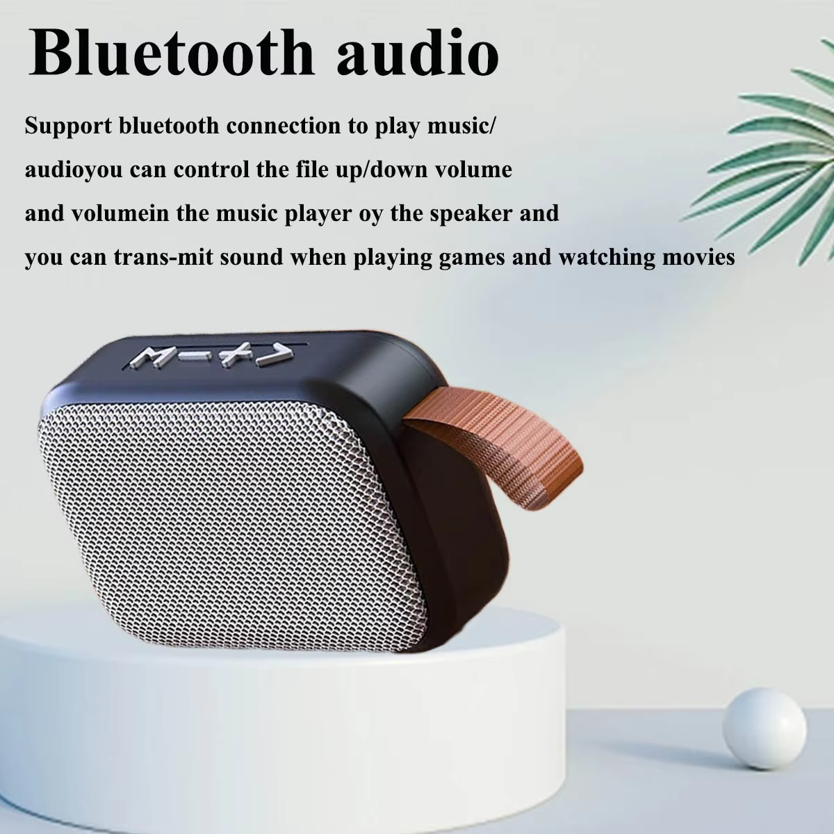 Portable Bluetooth Speaker 3D Stereo HiFi Wireless Music Player