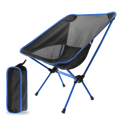 Portable Folding Camping Chair – Lightweight Outdoor Moon Chair