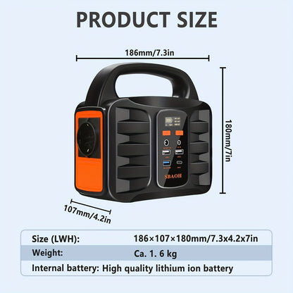 Portable Power Station Lithium Battery Solar Generator