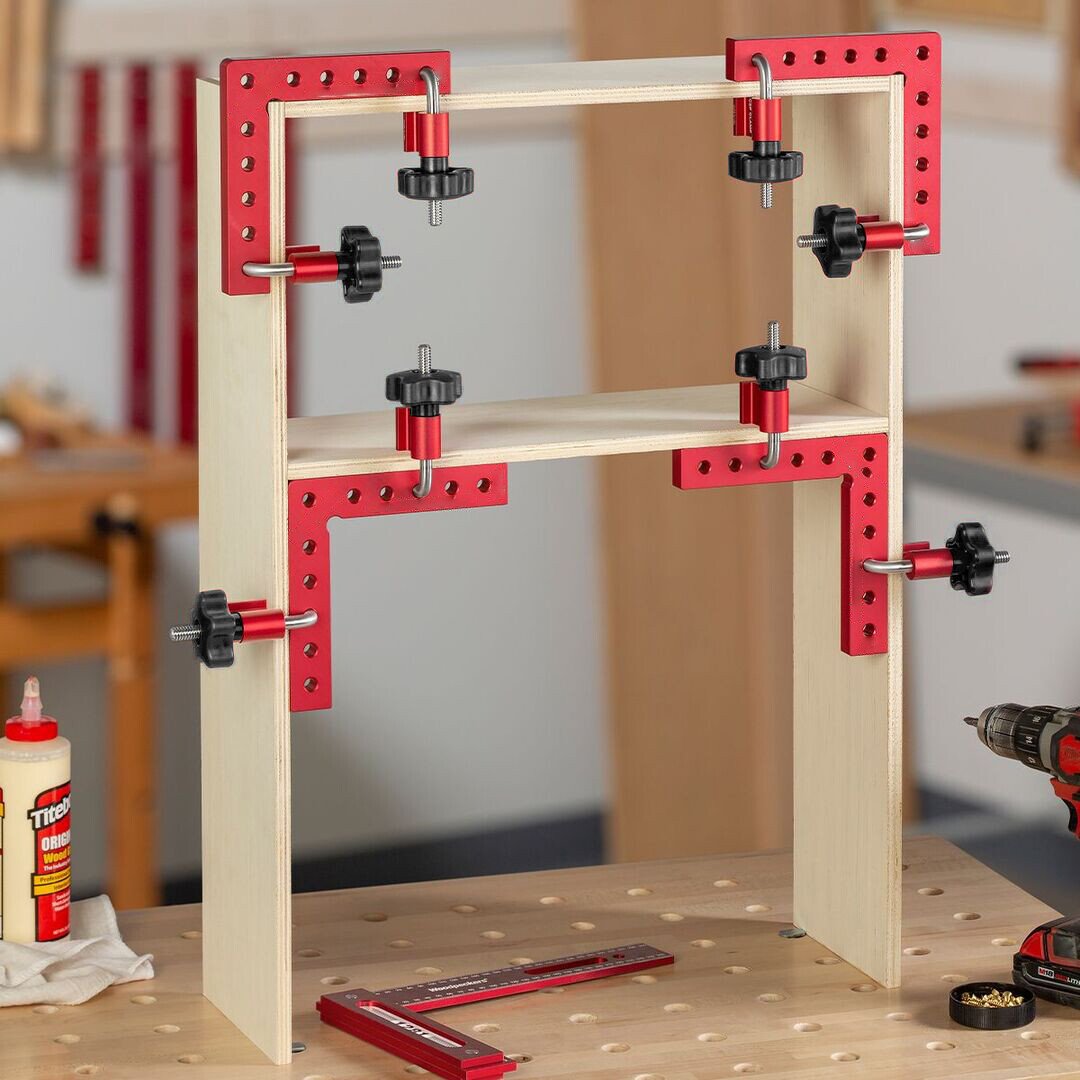 Precision Corner Clamping Squares Woodworking Clamp Set