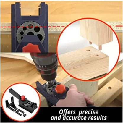 Precision Drill Guide Woodworking Straight Hole Locator