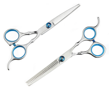 Professional Hair Cutting Kit Stainless Steel Salon Grooming Set