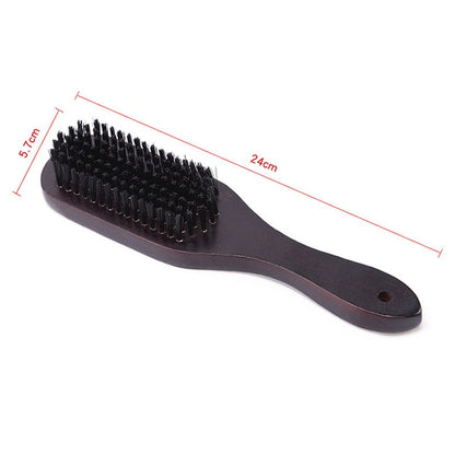 Professional Hair and Beard Brush for Men – Anti-Static Grooming Tool