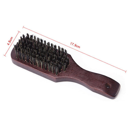 Professional Hair and Beard Brush for Men – Anti-Static Grooming Tool