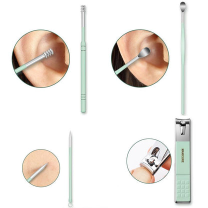 Professional Manicure and Pedicure Nail Care Kit Set