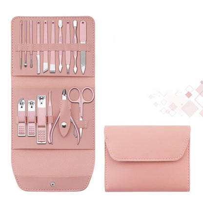 Professional Manicure and Pedicure Nail Care Kit Set