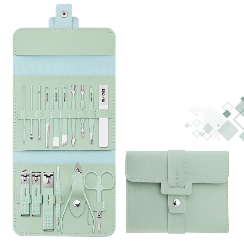 Professional Manicure and Pedicure Nail Care Kit Set