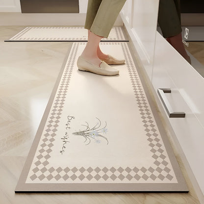 Quick Dry Anti Slip Kitchen Floor Mat Super Absorbent Rug