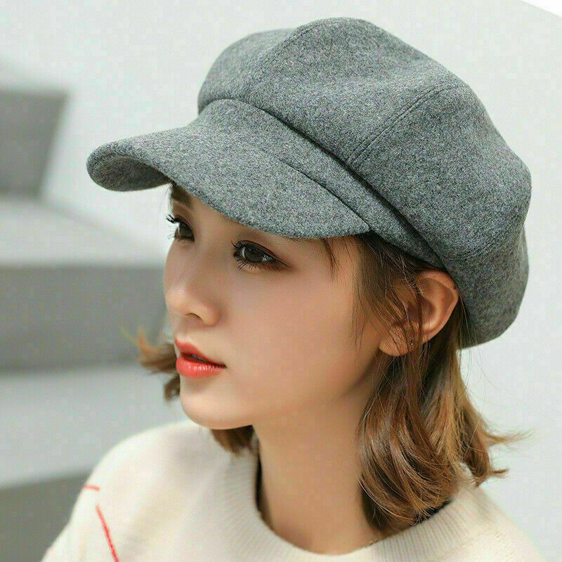 Retro Cotton Balloon Beanie Warm Winter Hat for Women and Men