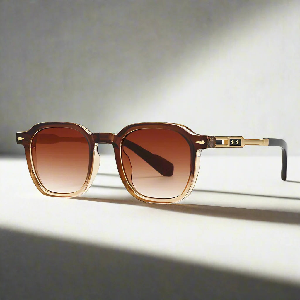Retro UV400 Sunglasses Lightweight Scratch Resistant Fashion Eyewear