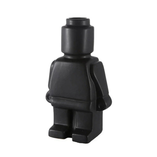 Robot Vase Creative Ceramic Flower Vase Modern Home Decor