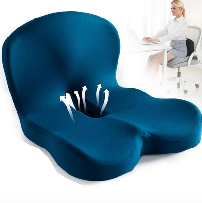 Ergonomic Memory Foam Seat Cushion Office Chair Car Support Cushion