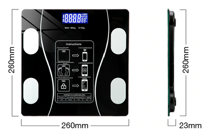 Smart Body Composition Scale Digital Health Analysis Monitor