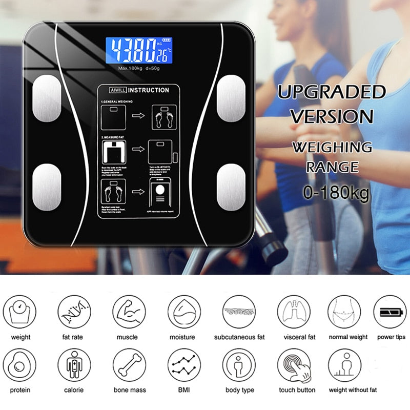 Smart Body Composition Scale Digital Health Analysis Monitor